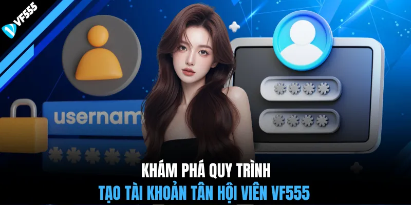 Khám phá quy trình tạo tài khoản tân hội viên VF555